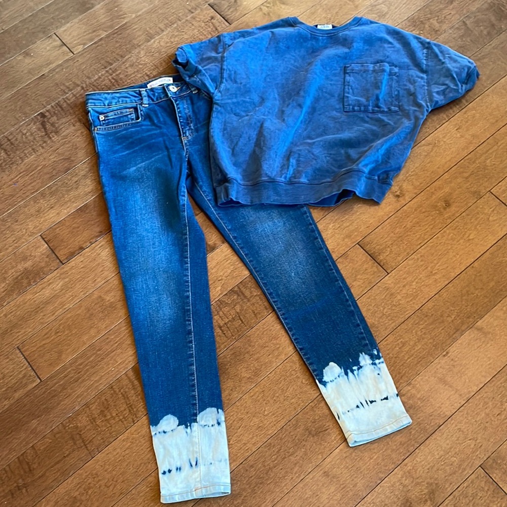 Zara Jean & Top size 11-12 NWOT